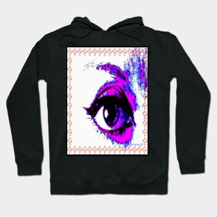 Pop Art Digital Eye Hoodie